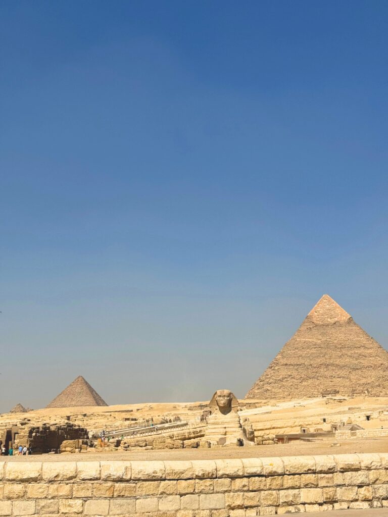 Pyramids of Giza and the Sphinx 
